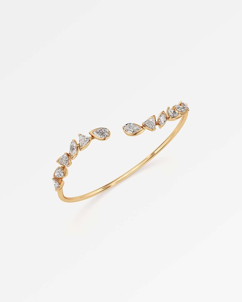 Rochette Diamond Bangle