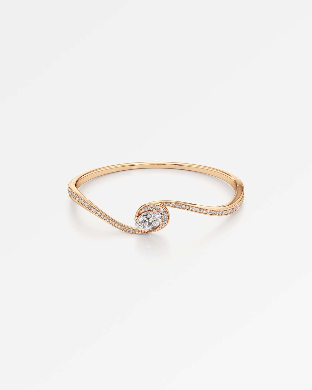 Sylphine Diamond Bangle