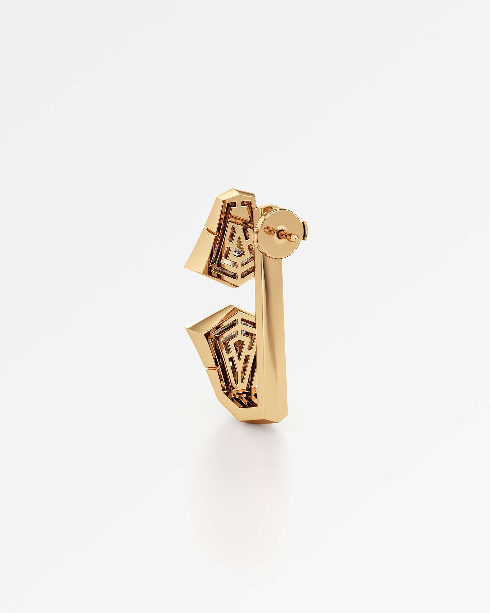 AM To Beyond Overture Diamond Earrings, in 14K Yellow Gold (2.68 ctw)