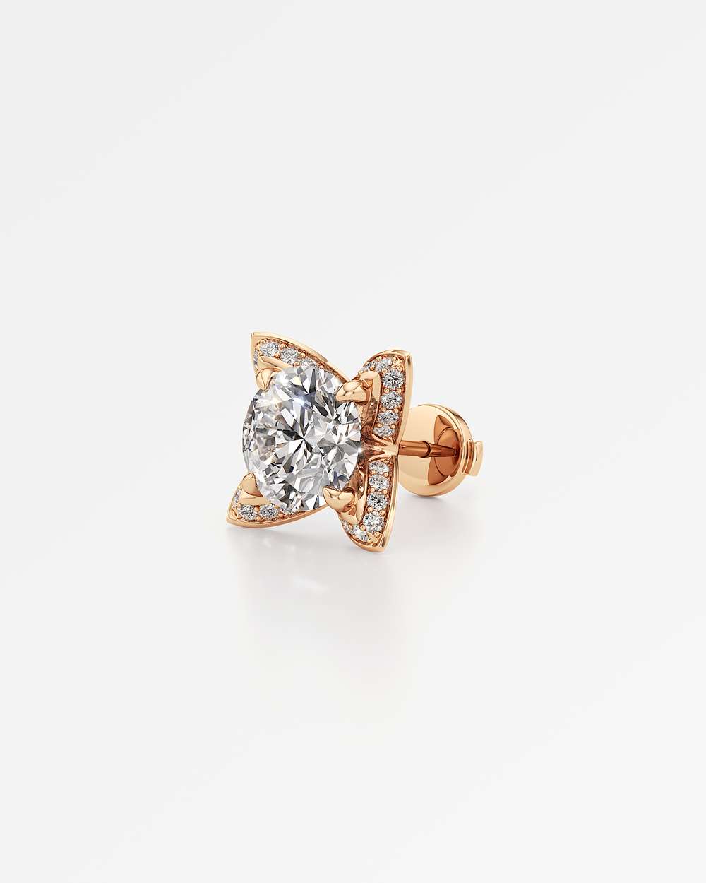 Etera Diamond Stud Earrings