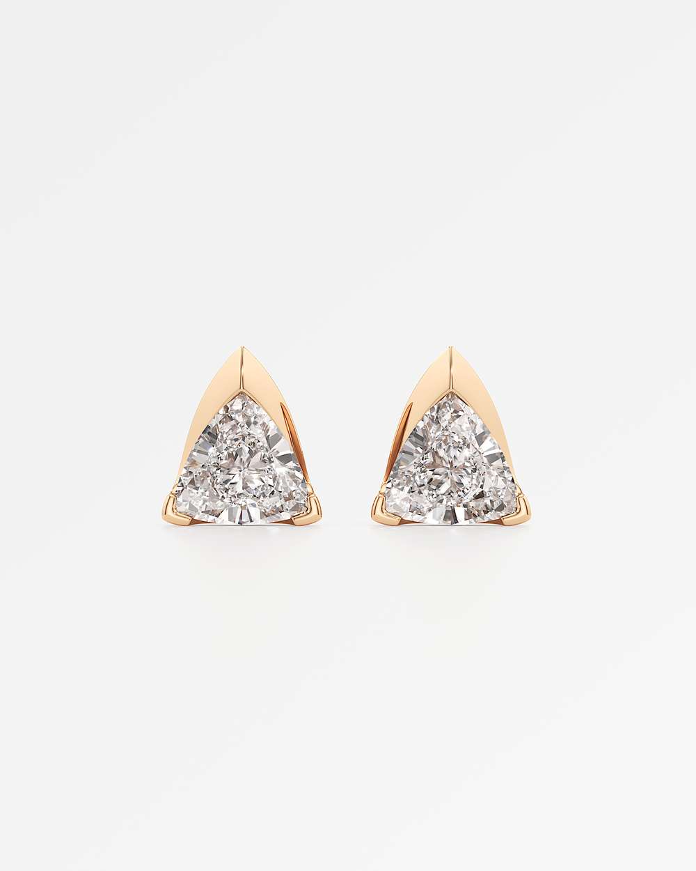 Apitris Diamond Stud Earrings