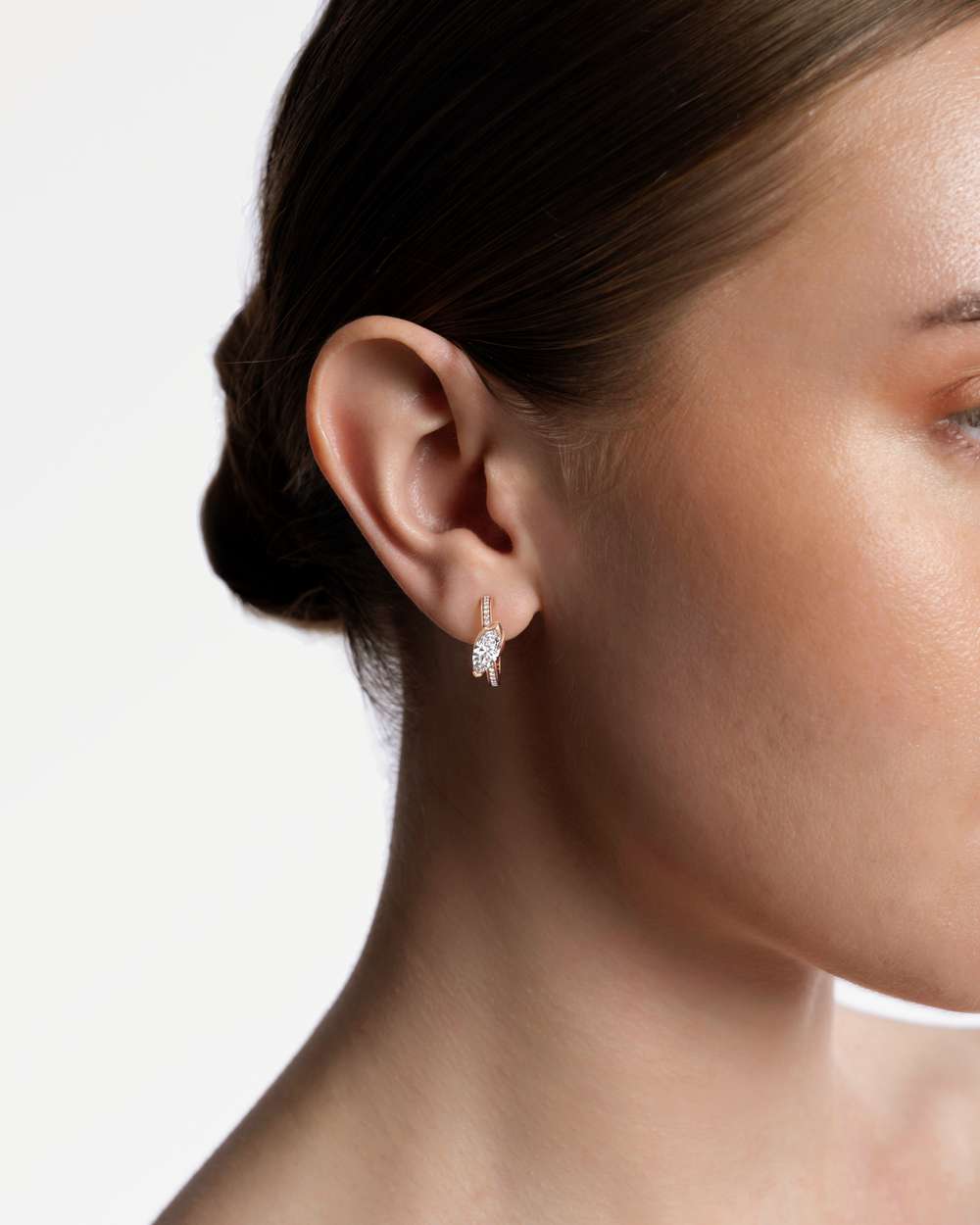 Ridalyn Diamond Hoop Earrings