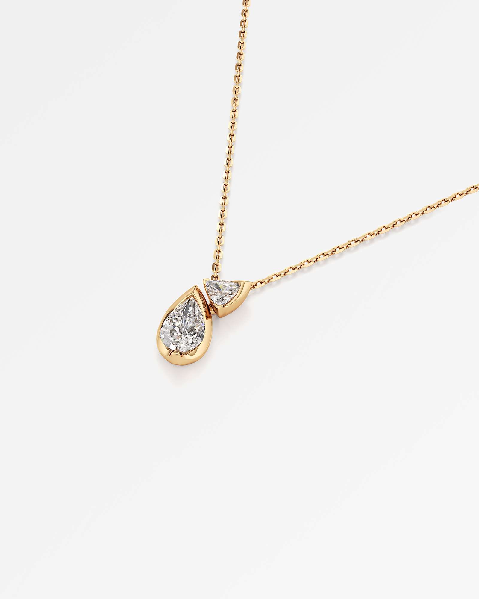 Pinnacle Levenne Diamond Pendant, In 14K Yellow Gold (0.95 ctw)