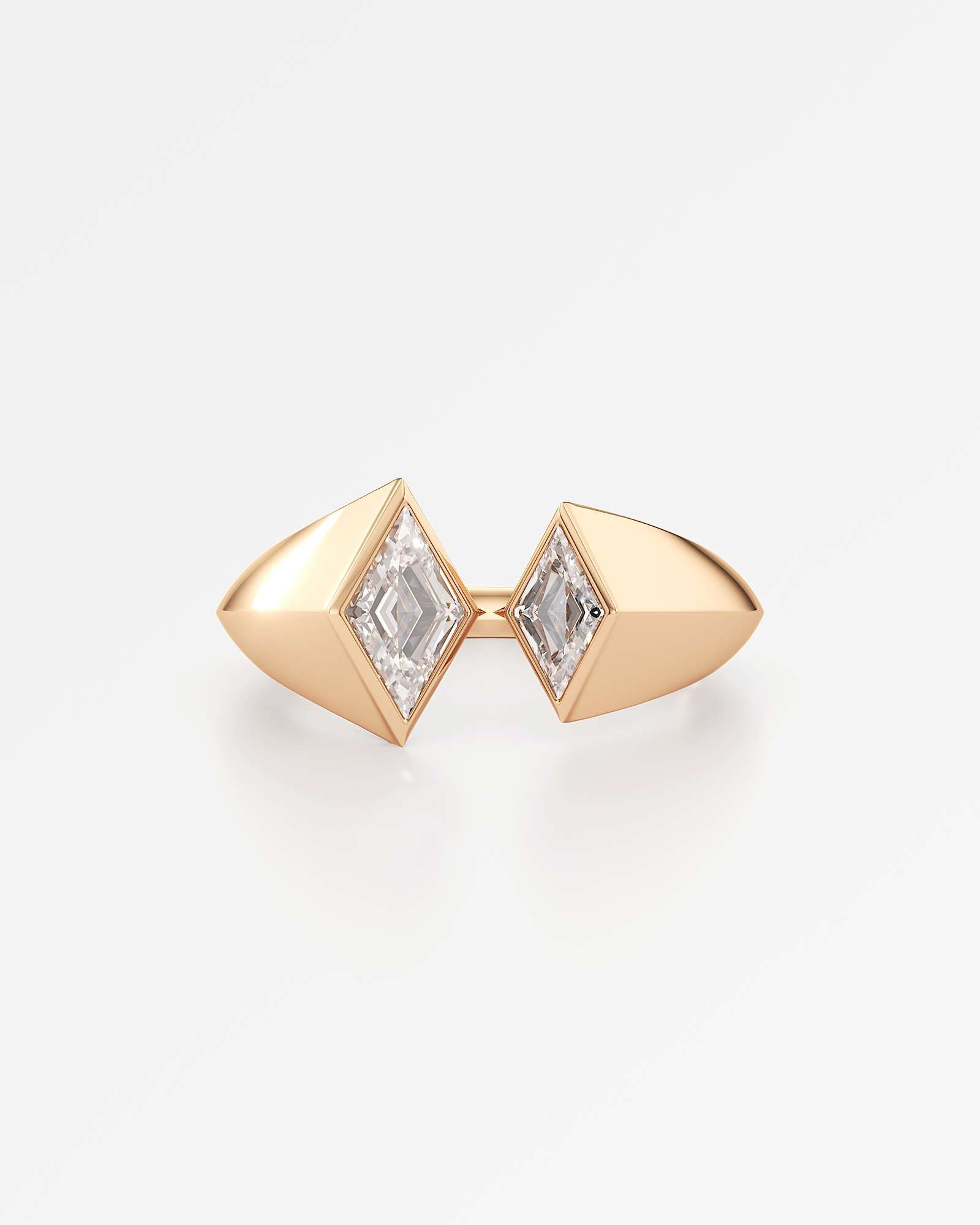 AM To Beyond Vértice Diamond Ring, in 18K Rose Gold (0.88 ctw)