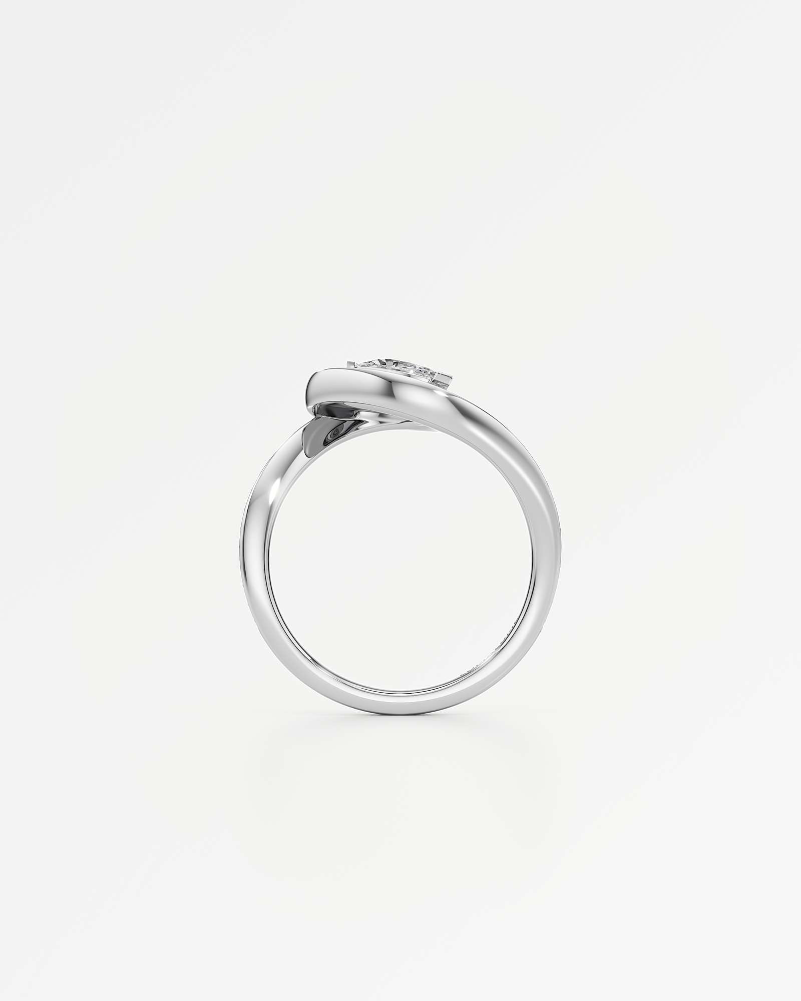 You Âme Diamond Engagement Ring, in 14K White Gold (0.84 ctw)