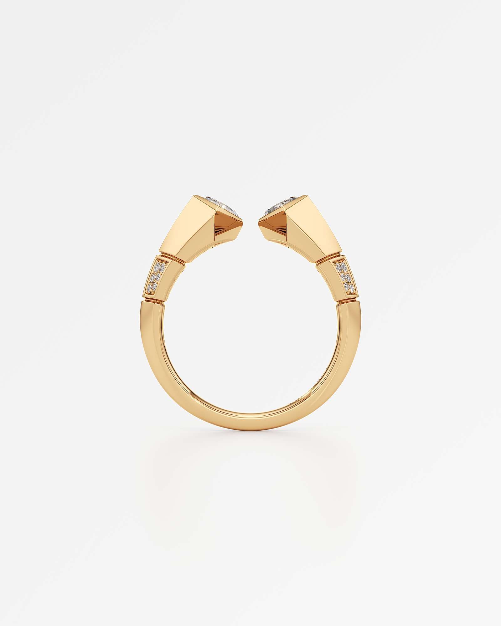 AM To Beyond Overture Diamond Ring, in 14K Yellow Gold (1.09 ctw)