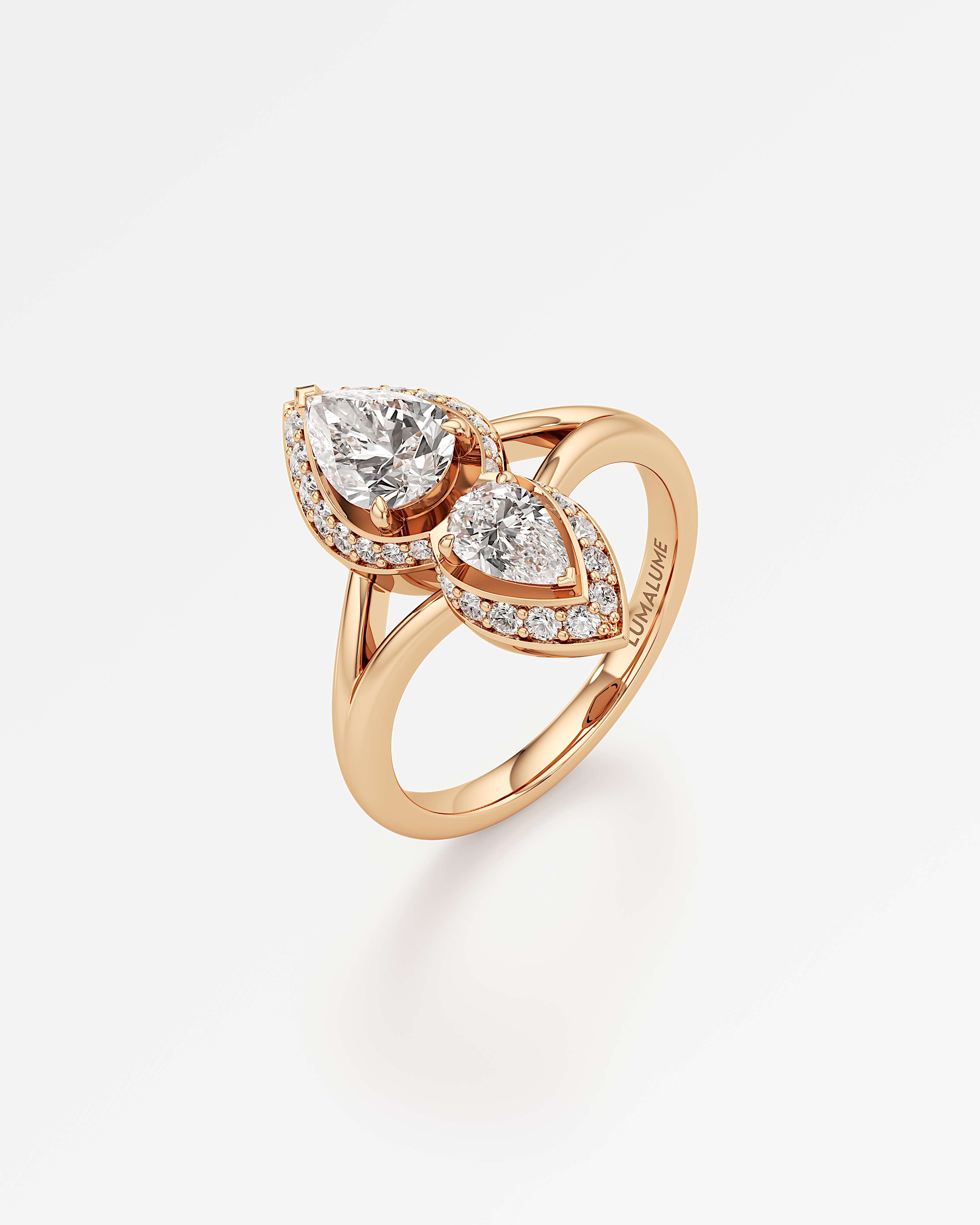 HELD Vianna Diamond Engagement Ring, In 14K Rose Gold (1.43 ctw)