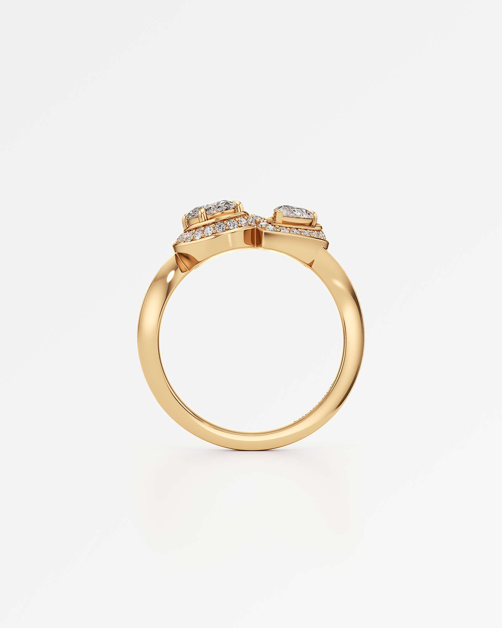 HELD Elunelle Diamond Engagement Ring, In 14K Yellow Gold (1.25 ctw)