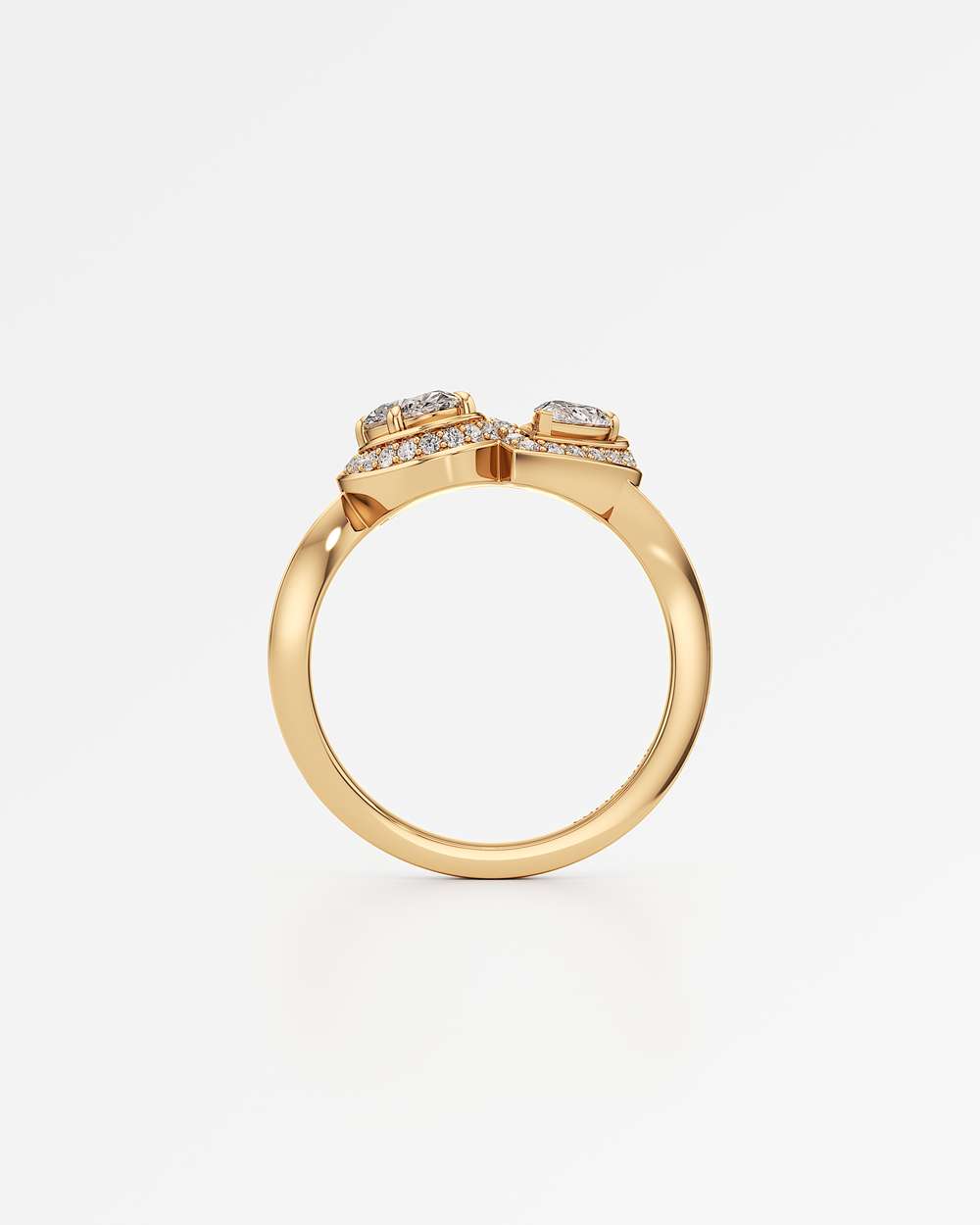 Elunelle Diamond Engagement Ring