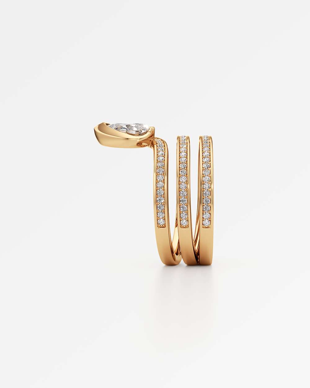 Serrelith Diamond Ring