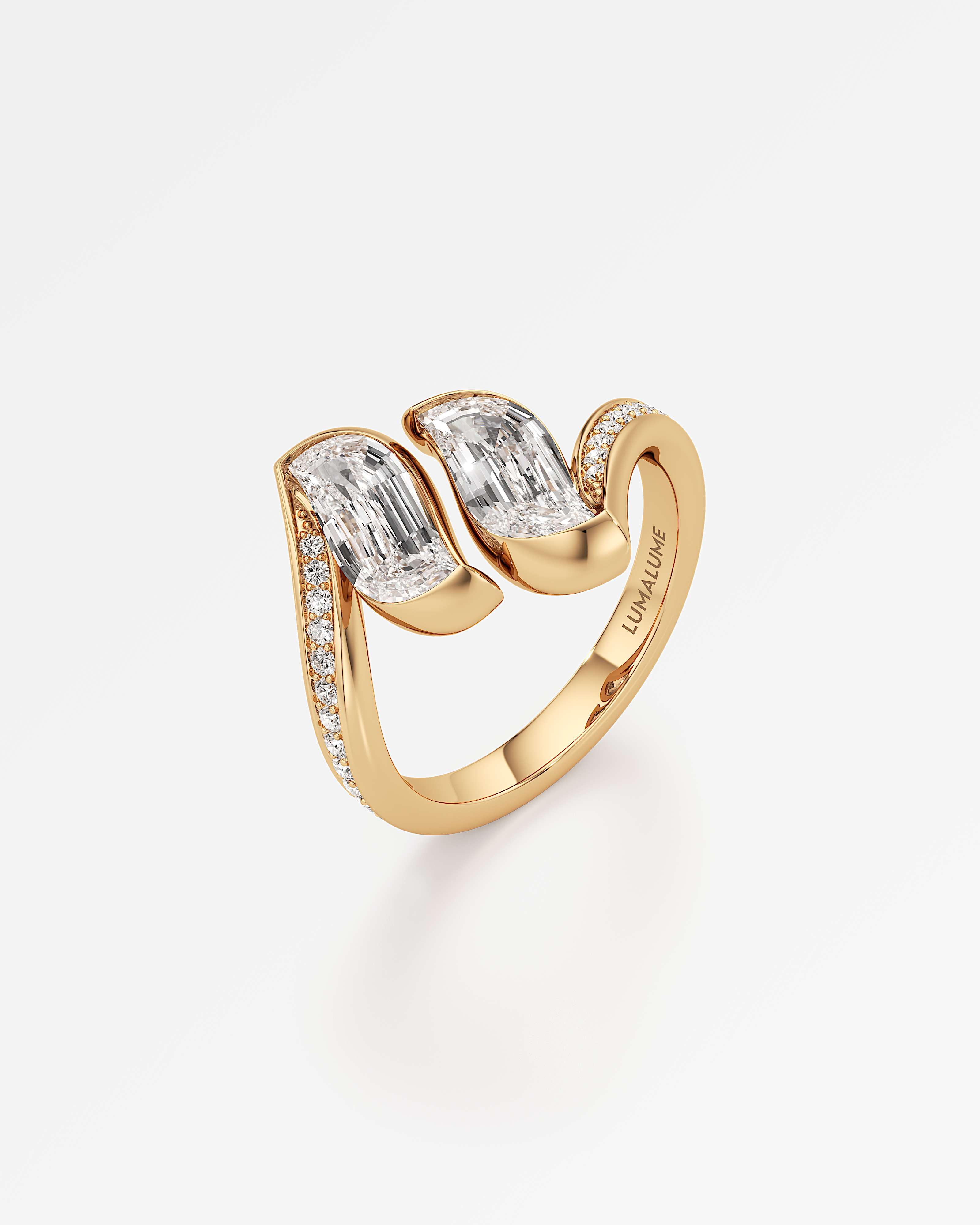 Glimmer Mareal Diamond Ring, In 14K Yellow Gold (1.73 ctw)