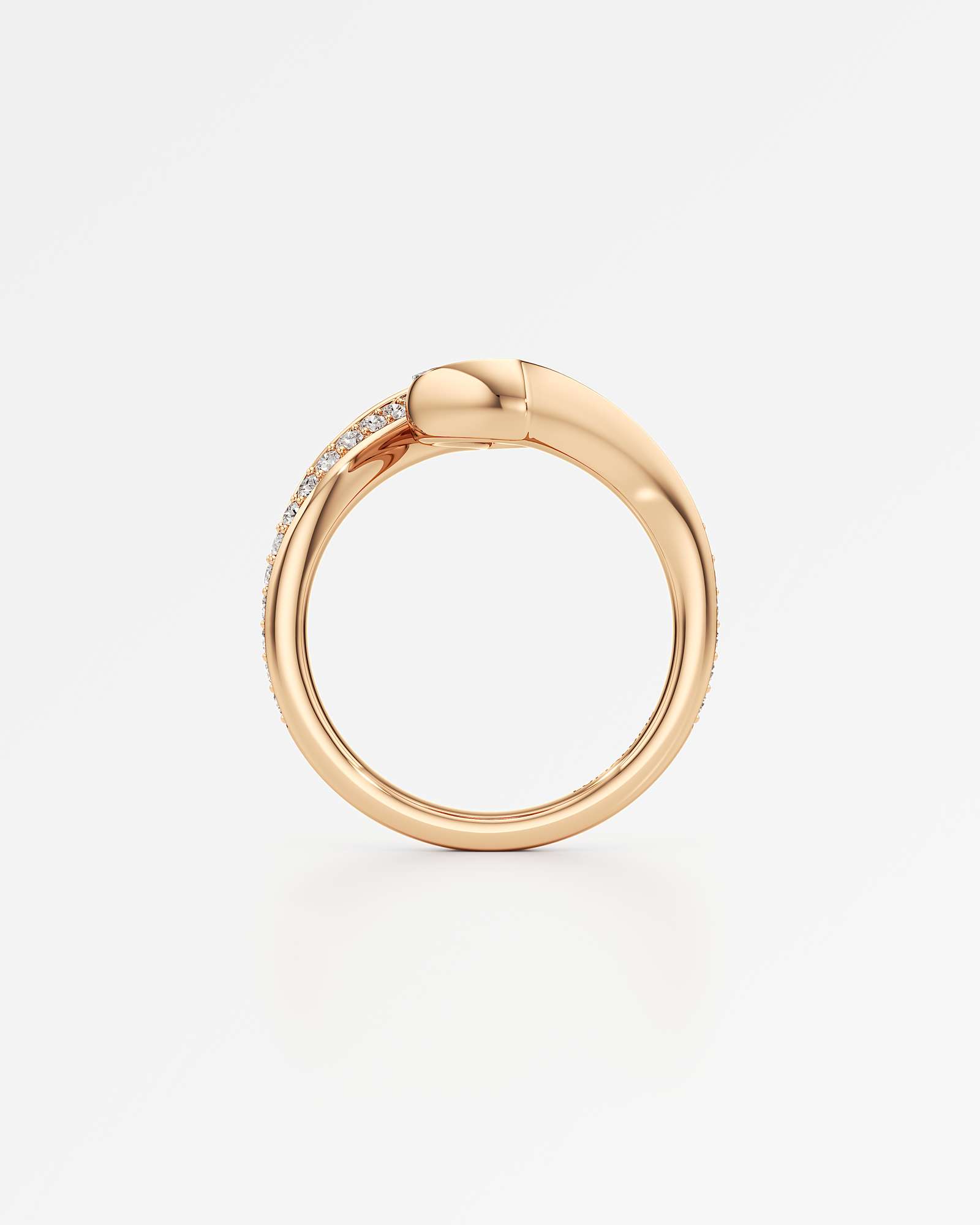 Glimmer Olaine Diamond Ring, In 14K Rose Gold (2.31 ctw)