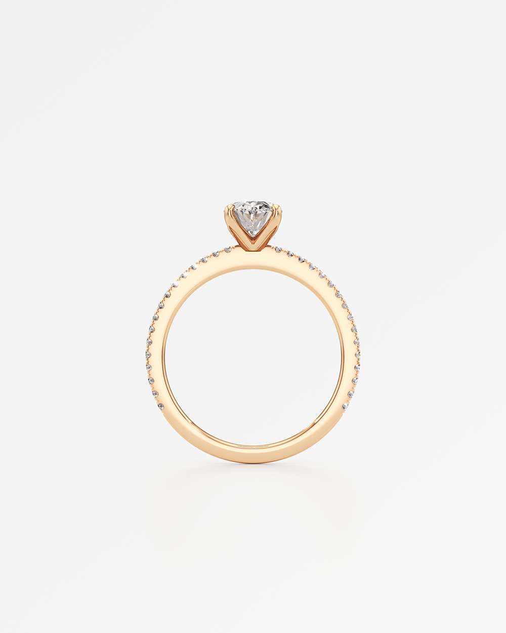Elin Solitaire Diamond Engagement Ring