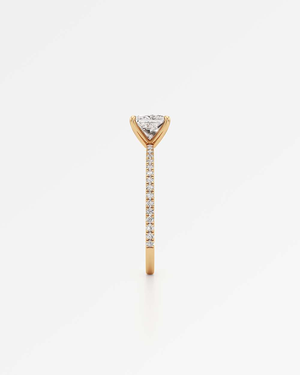 Elin Solitaire Diamond Engagement Ring
