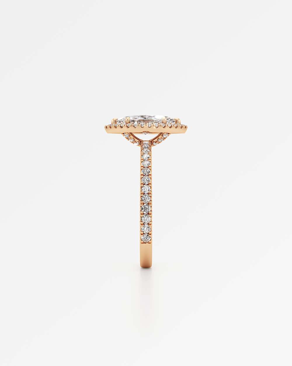 Elsa Halo Diamond Engagement Ring
