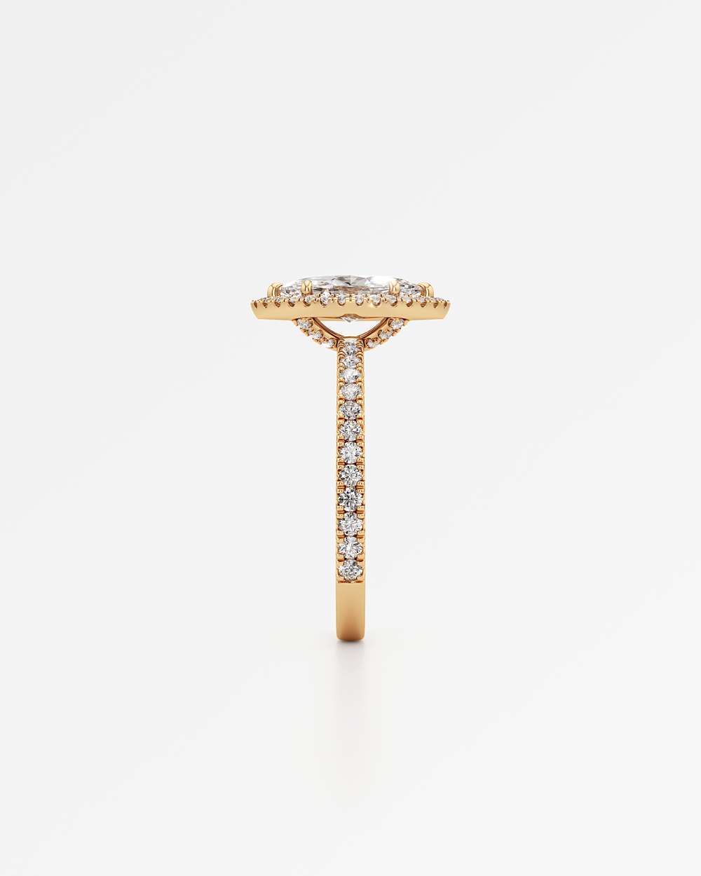 Elsa Halo Diamond Engagement Ring