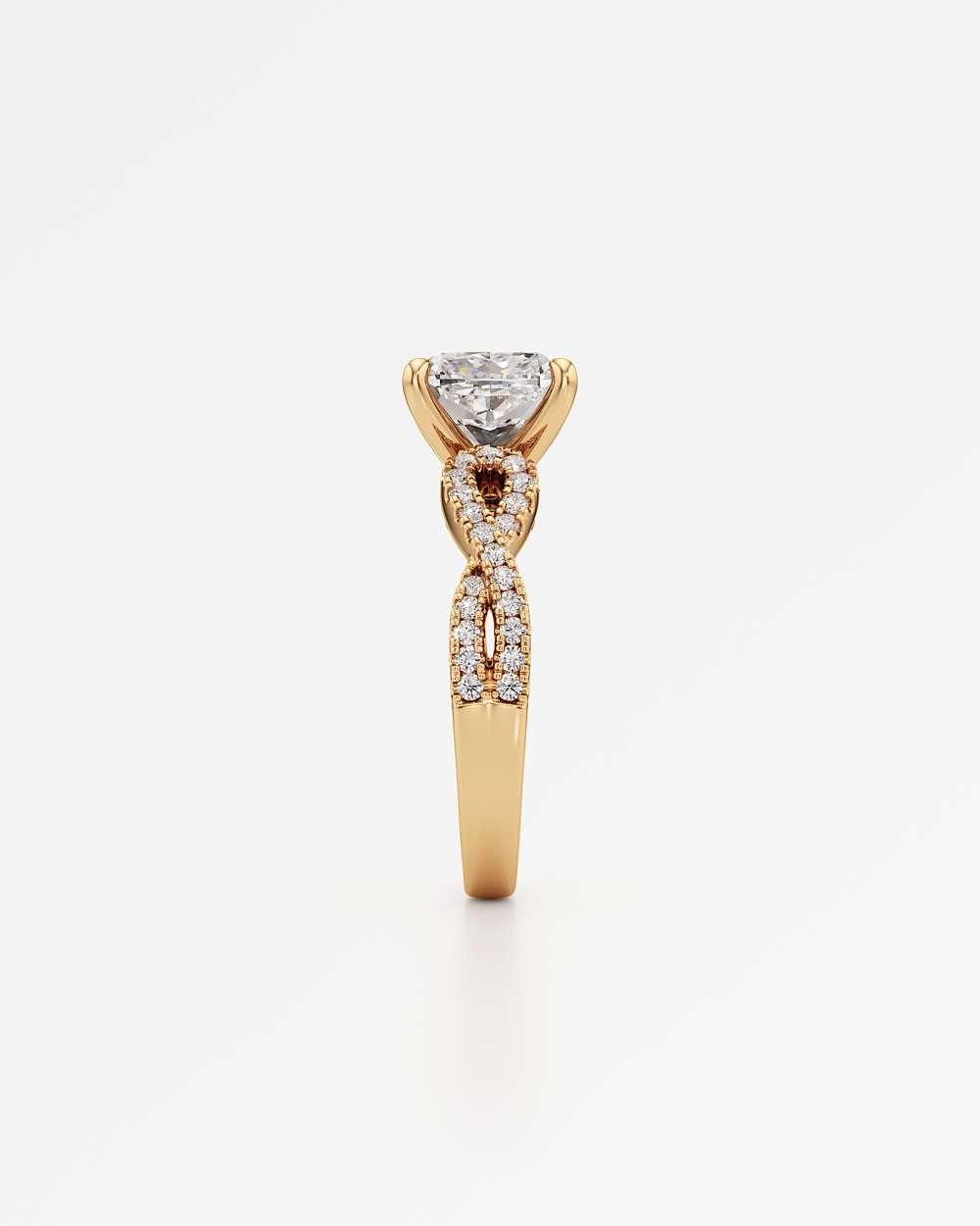 Alessia Solitaire Diamond Engagement Ring
