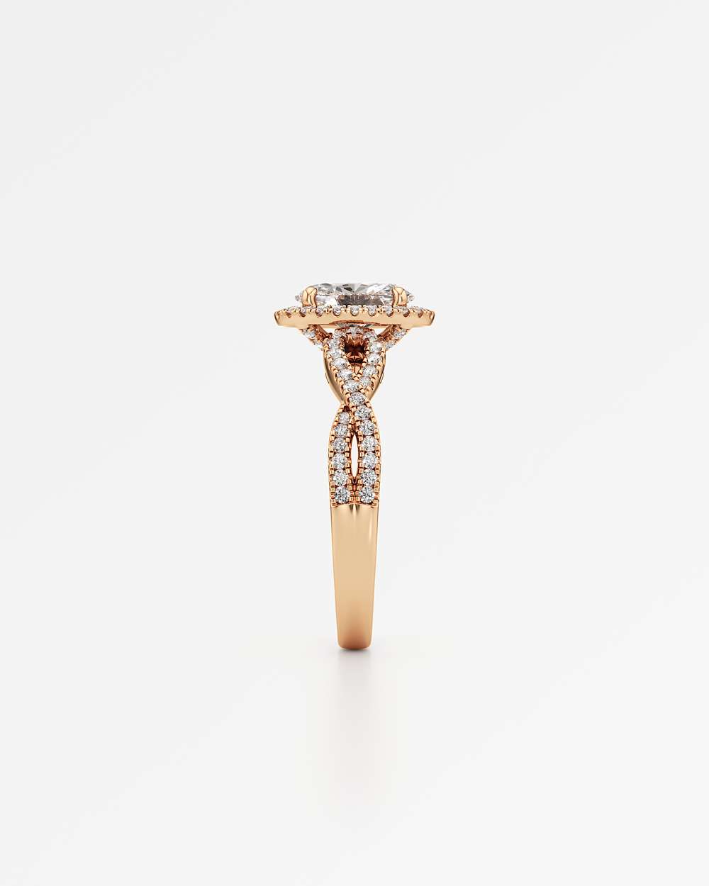 Alessia Halo Diamond Engagement Ring