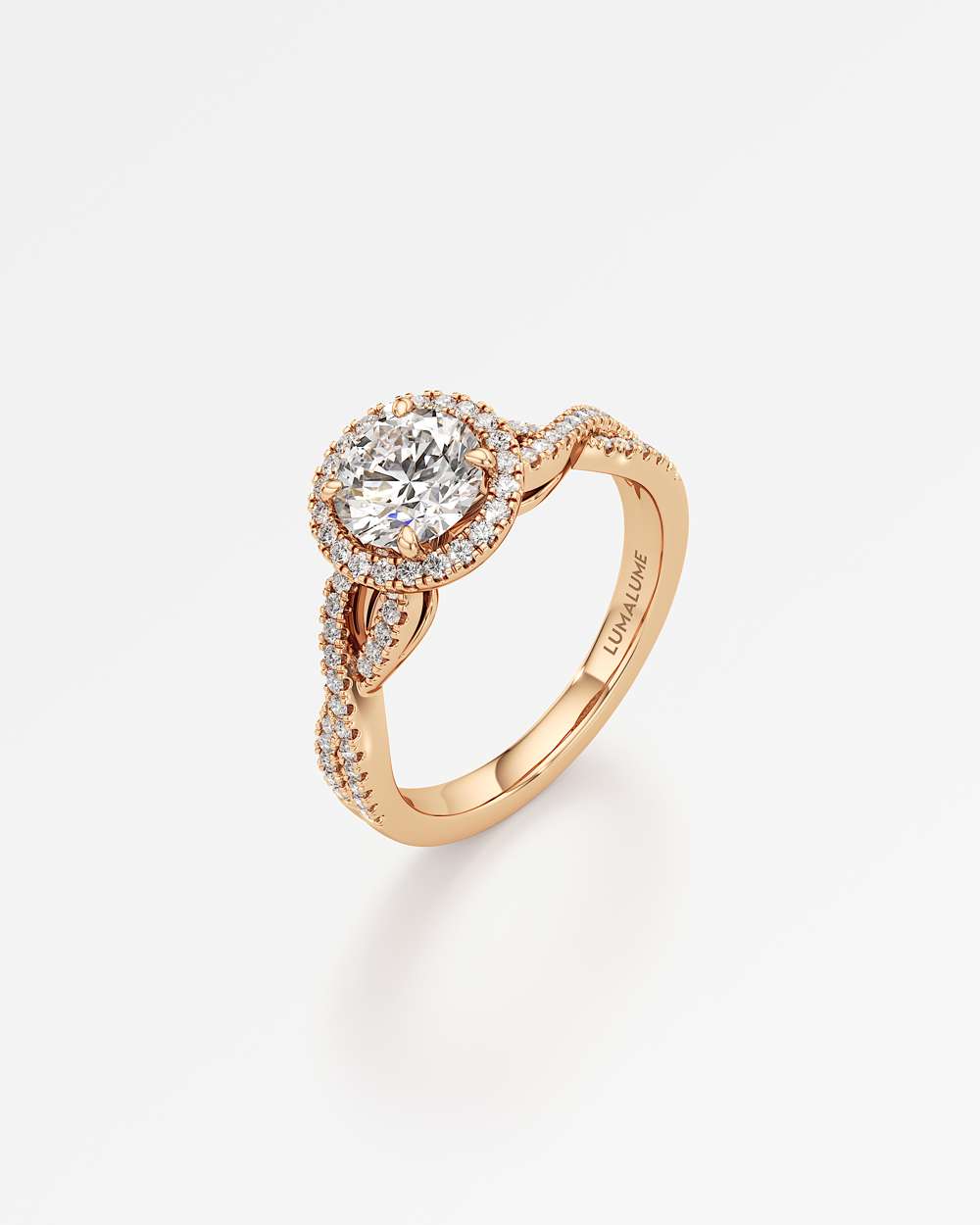 Alessia Halo Diamond Engagement Ring