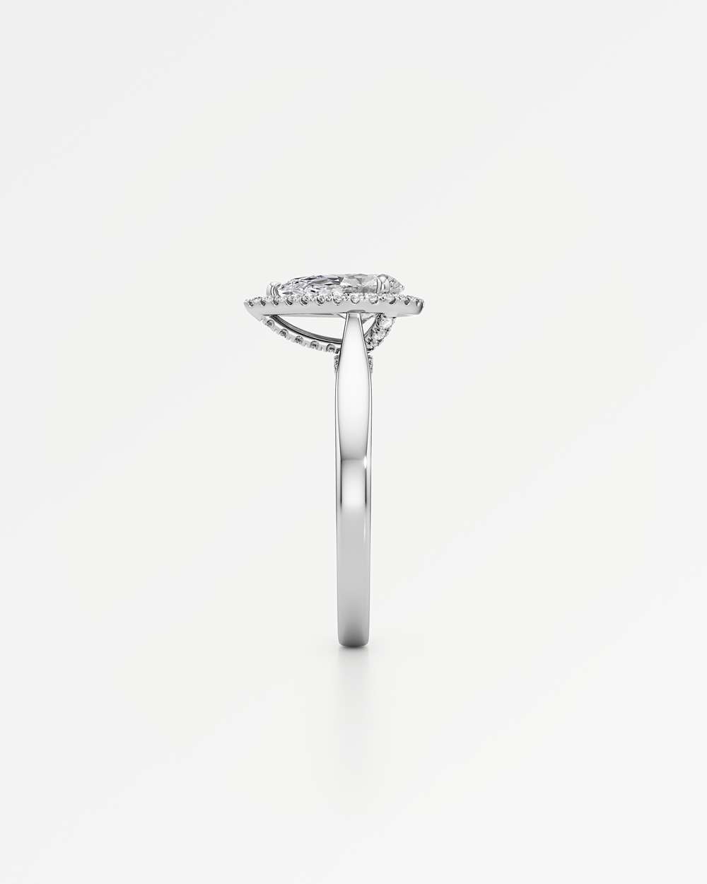 Eleanor Halo Diamond Engagement Ring