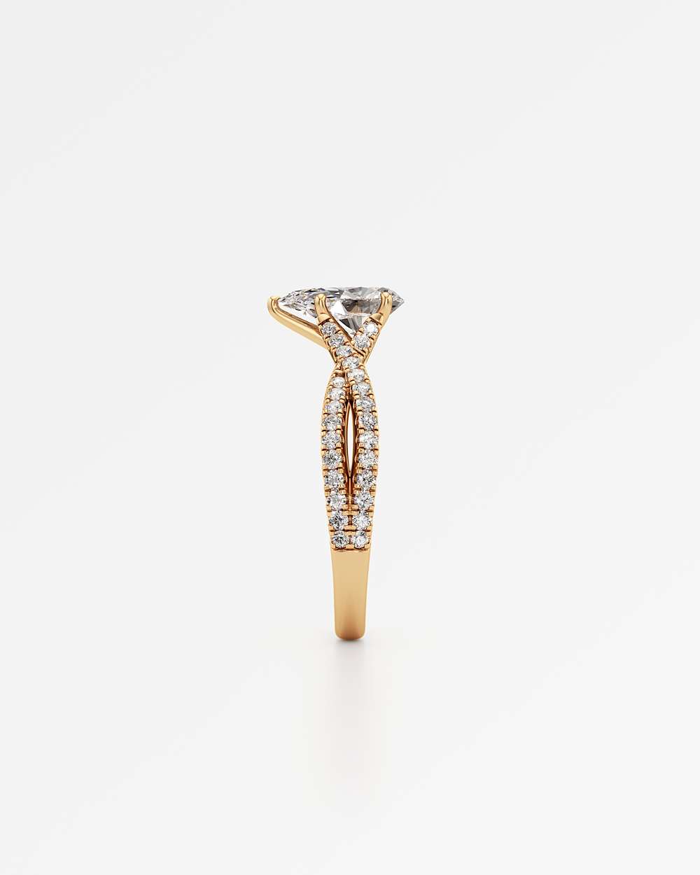 Arabella Solitaire Diamond Engagement Ring