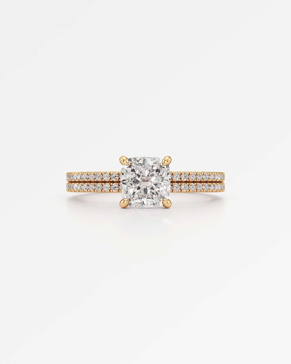 Chiara Hidden Halo Diamond Engagement Ring