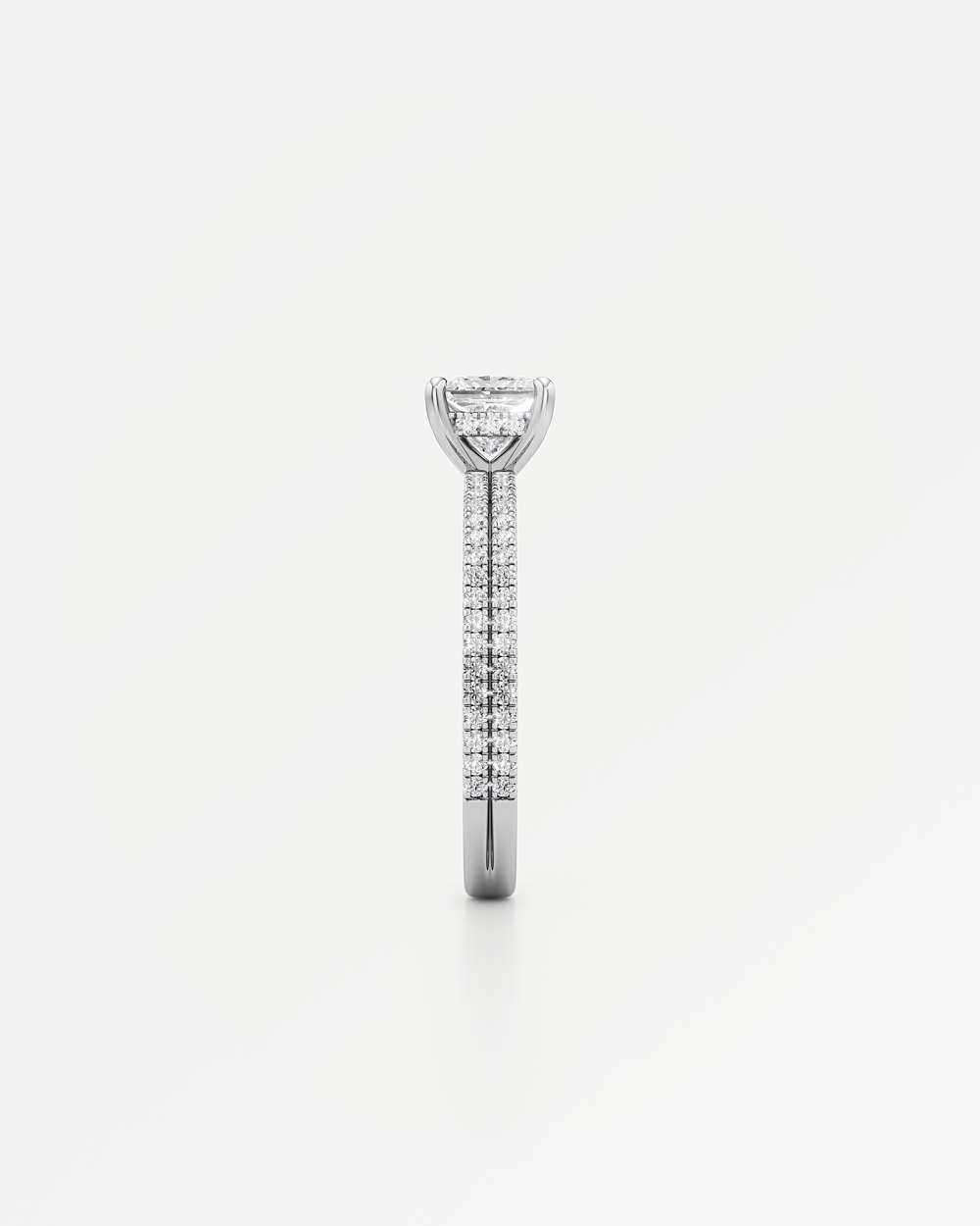 Chiara Hidden Halo Diamond Engagement Ring