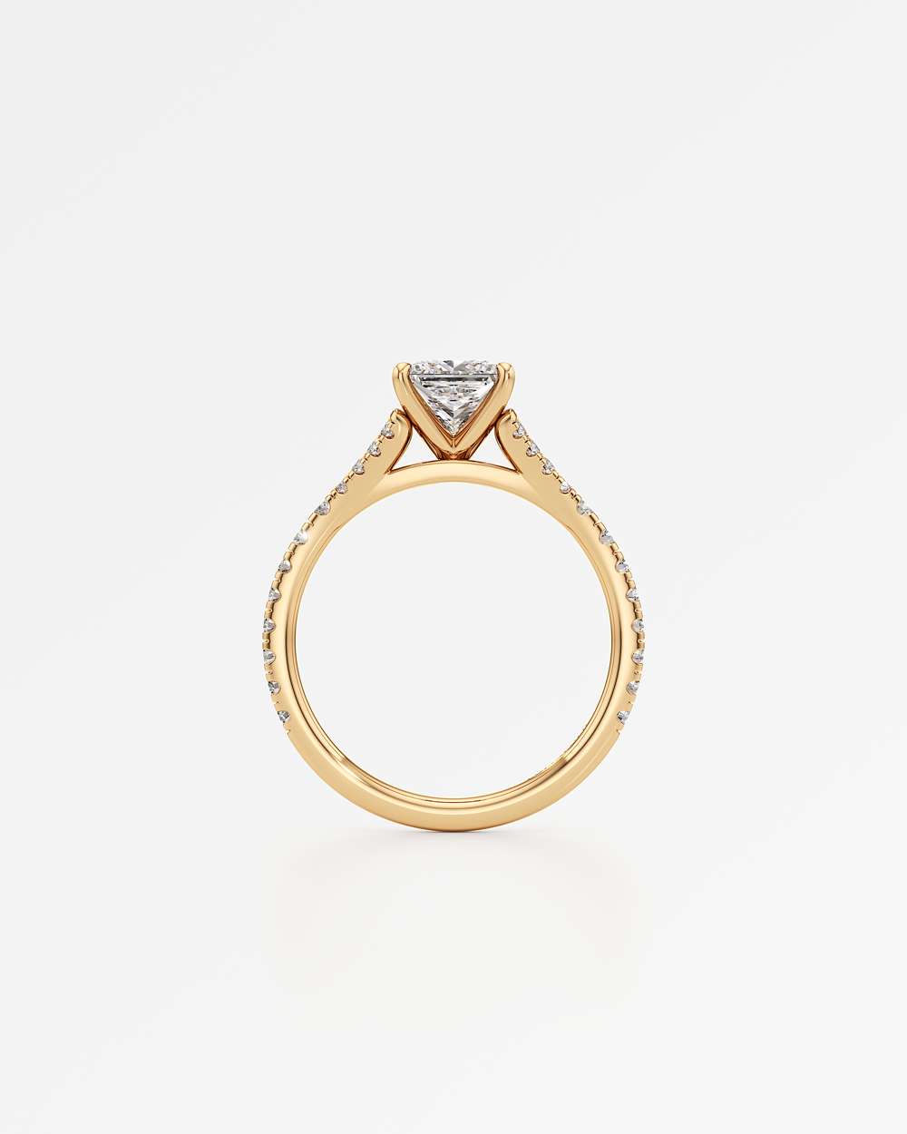 Marisol Solitaire Diamond Engagement Ring