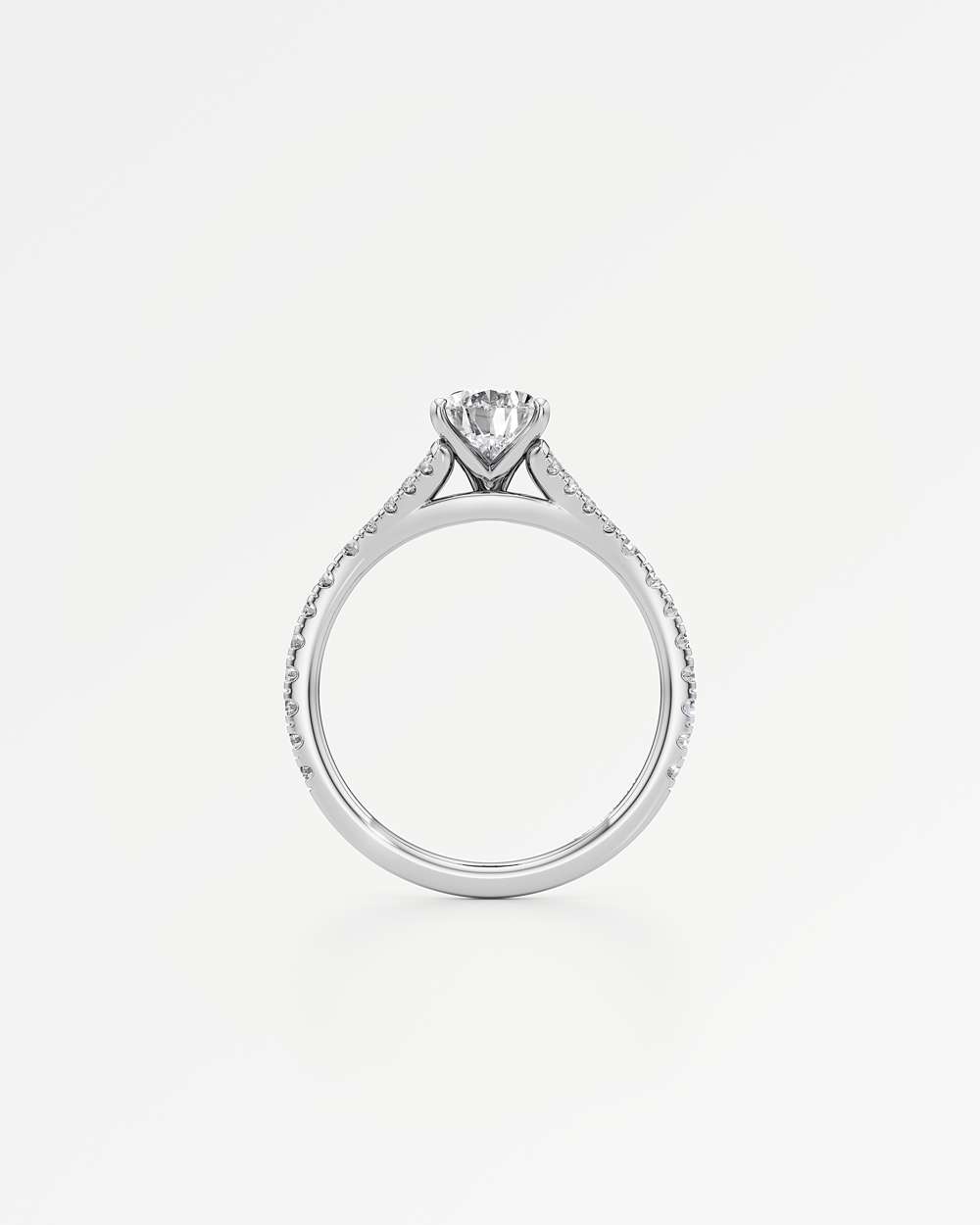 Marisol Solitaire Diamond Engagement Ring