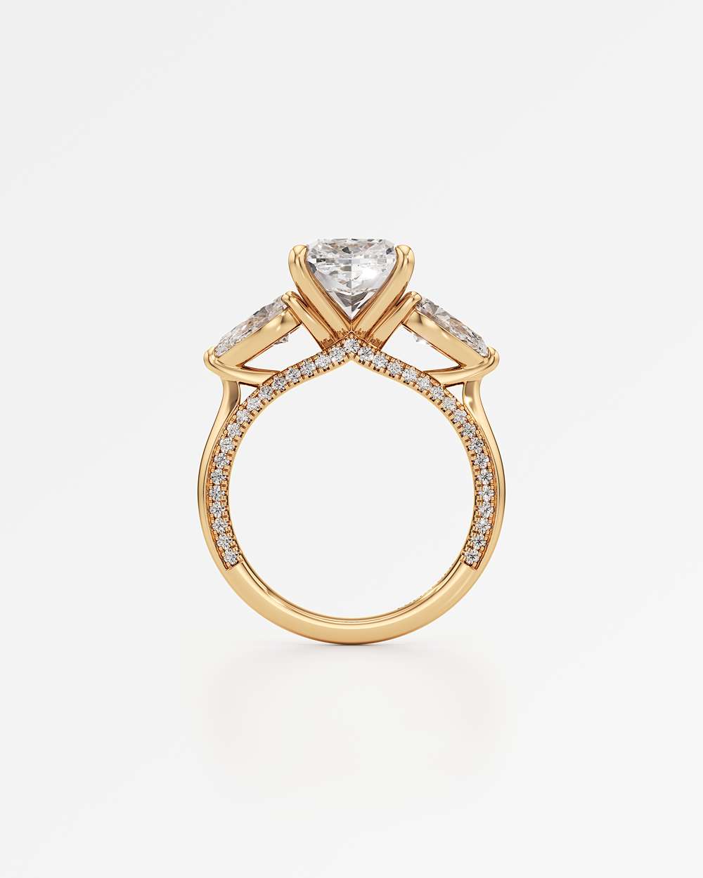 Triana Solitaire Diamond Engagement Ring