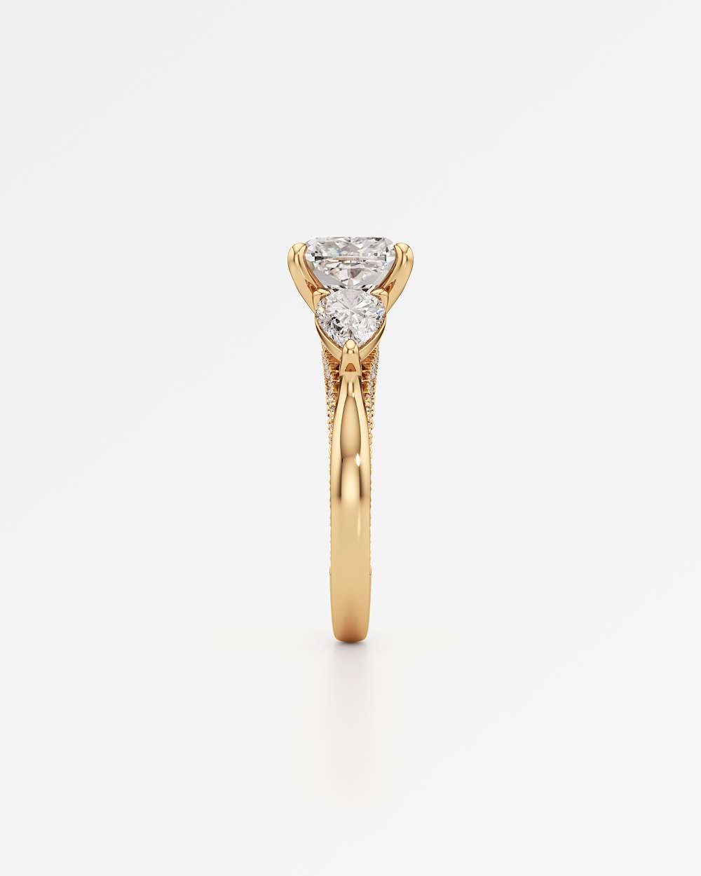 Triana Solitaire Diamond Engagement Ring