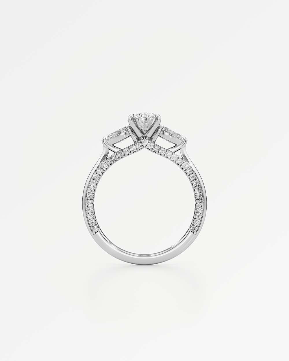 Triana Solitaire Diamond Engagement Ring