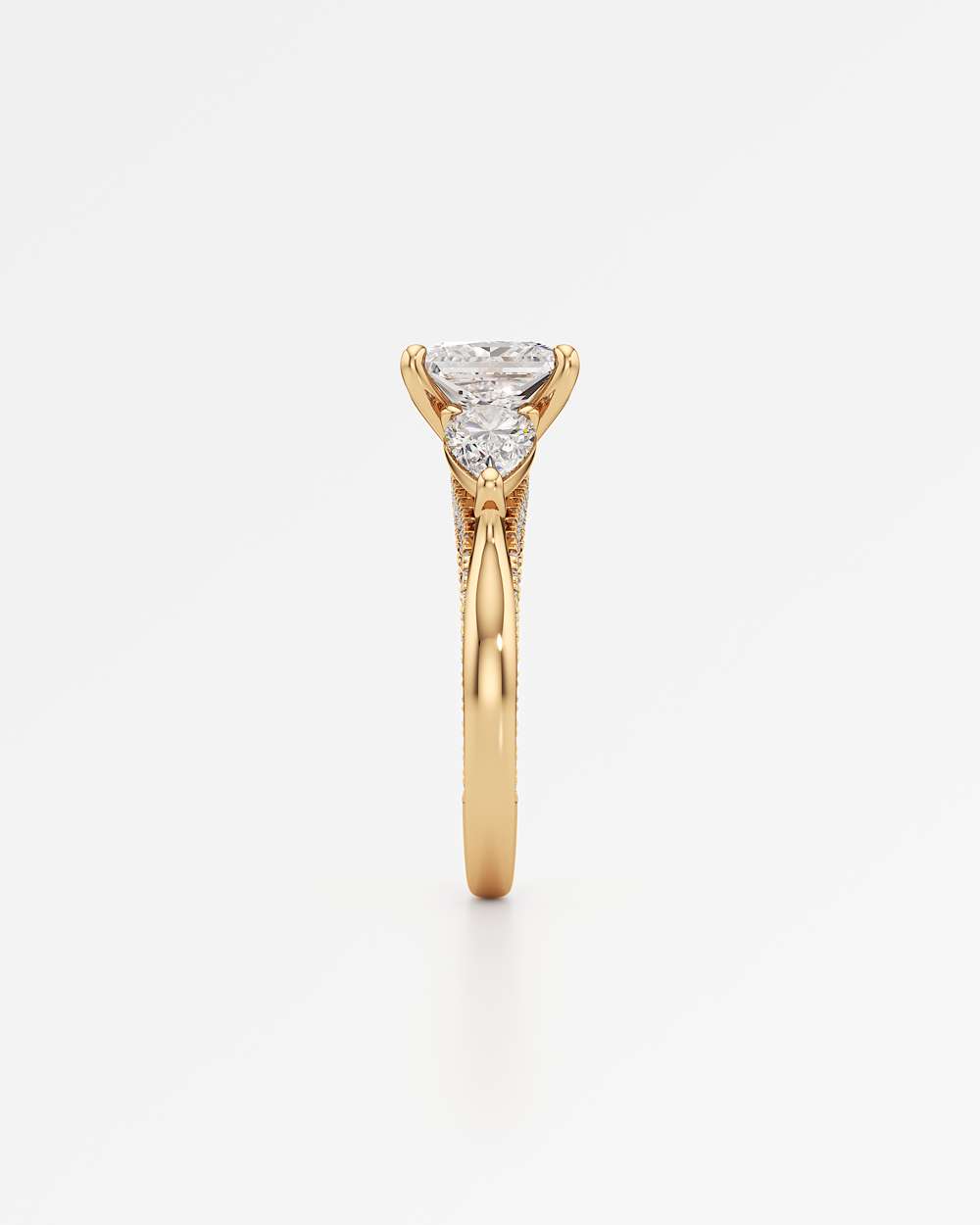 Triana Solitaire Diamond Engagement Ring