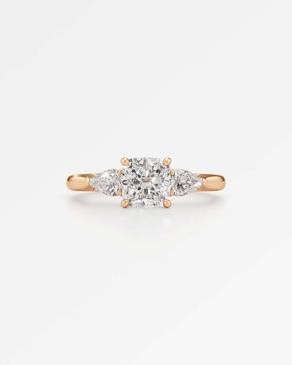 Trinette Solitaire Diamond Engagement Ring