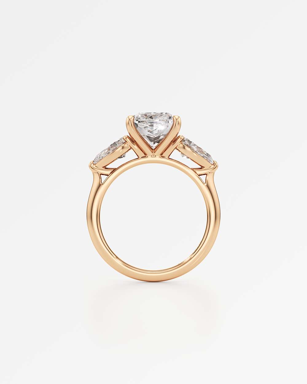 Trinette Solitaire Diamond Engagement Ring