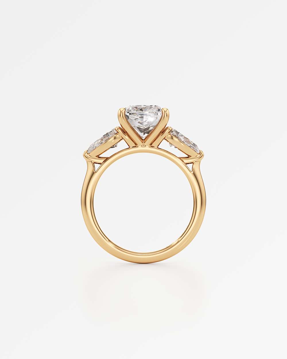 Trinette Solitaire Diamond Engagement Ring