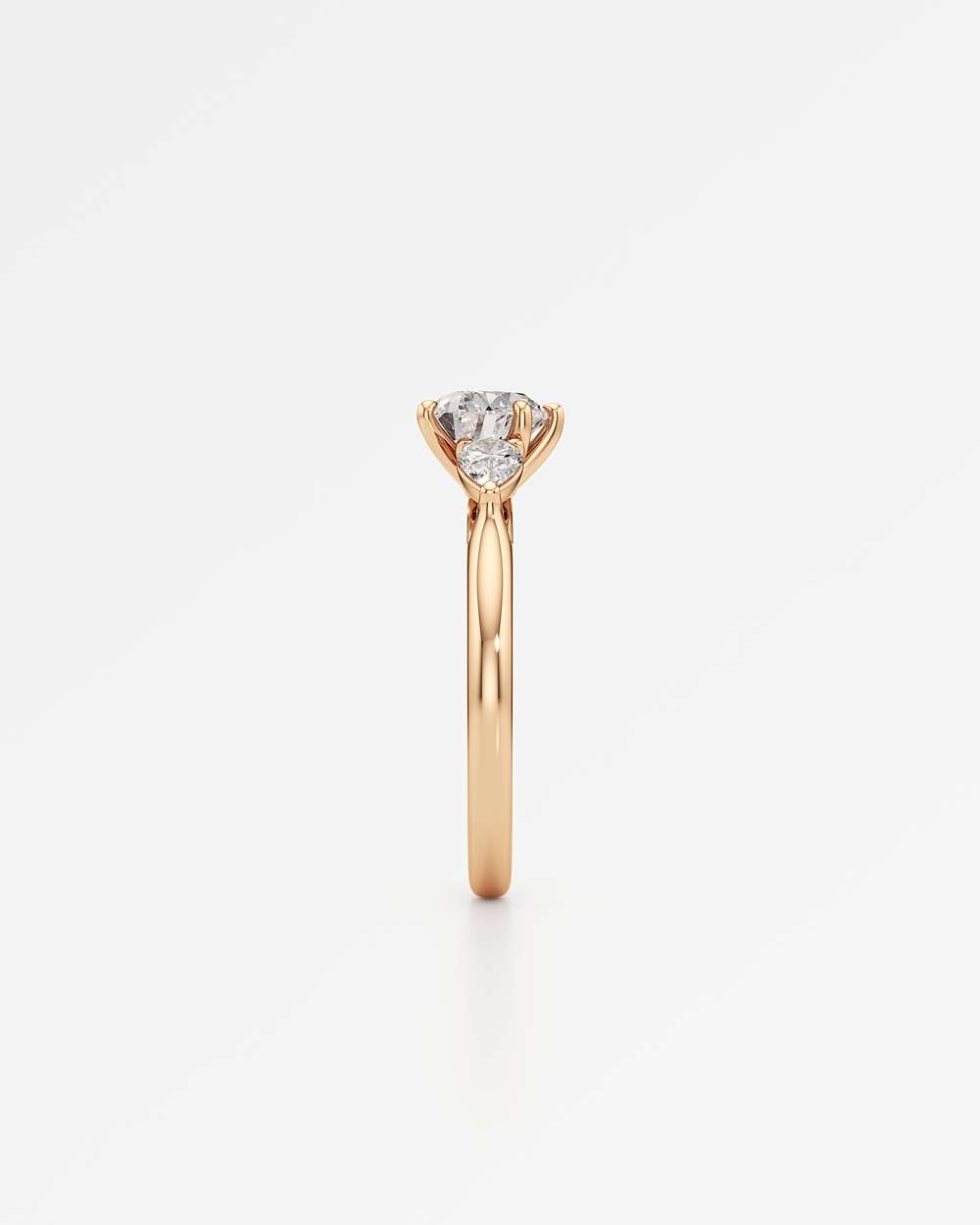 Trinette Solitaire Diamond Engagement Ring