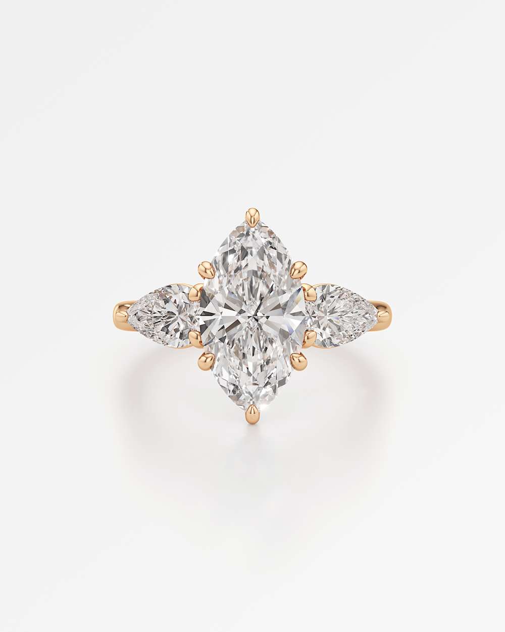 Trinette Solitaire Diamond Engagement Ring