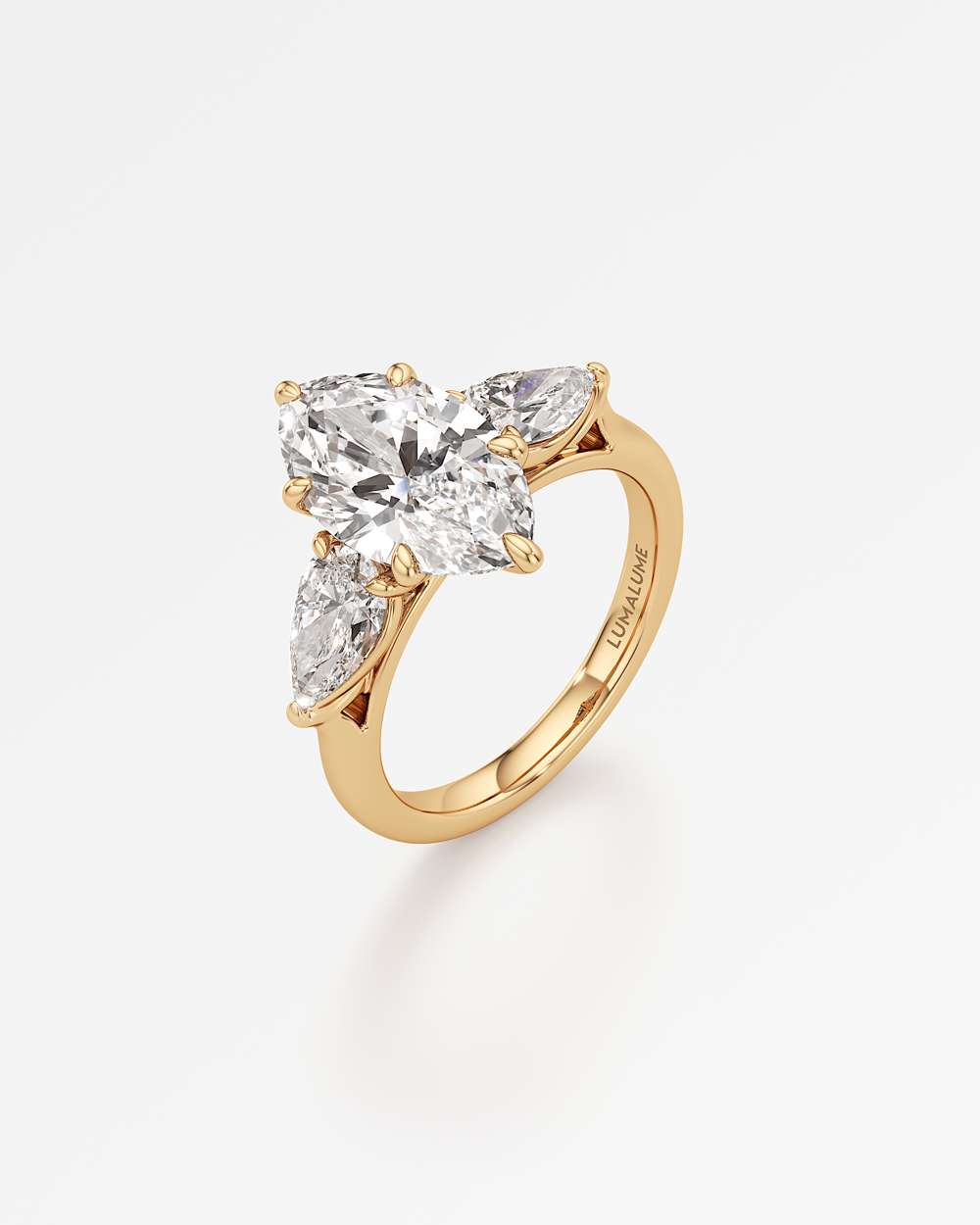 Trinette Solitaire Diamond Engagement Ring