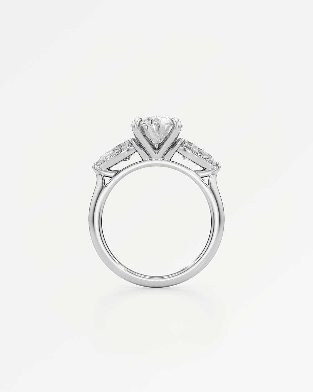 Trinette Solitaire Diamond Engagement Ring