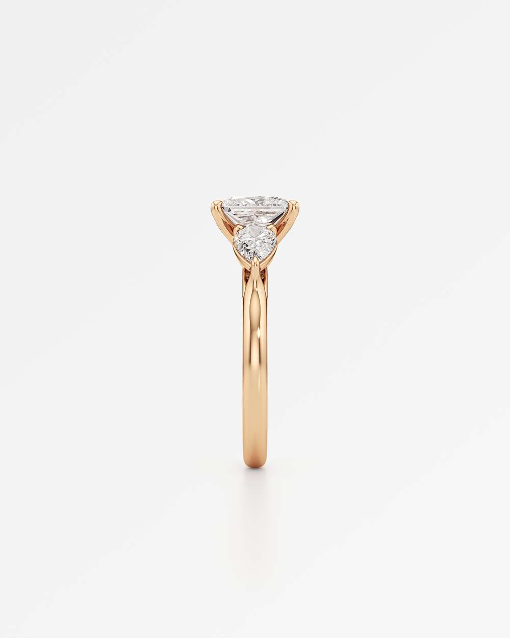 Trinette Solitaire Diamond Engagement Ring