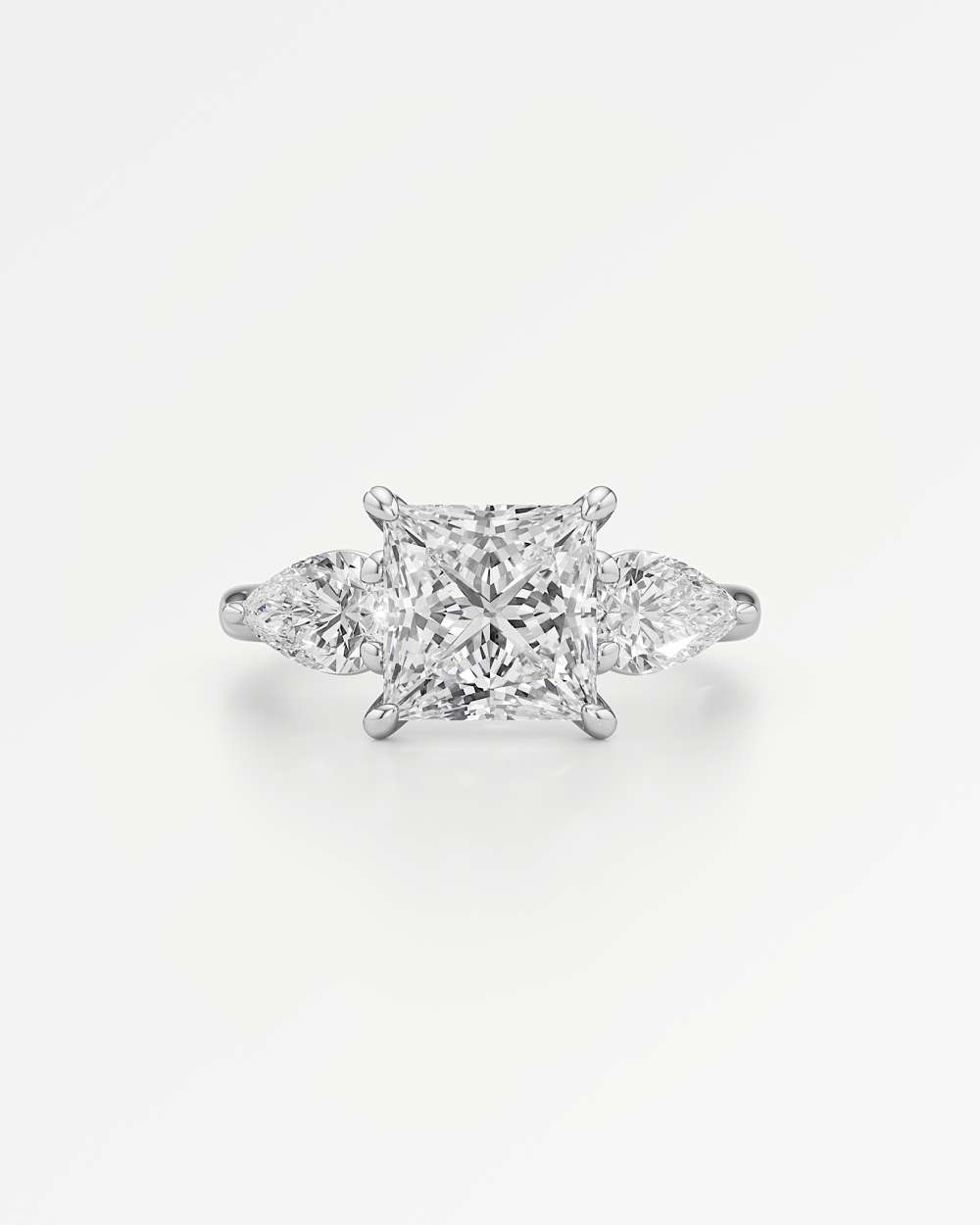 Trinette Solitaire Diamond Engagement Ring