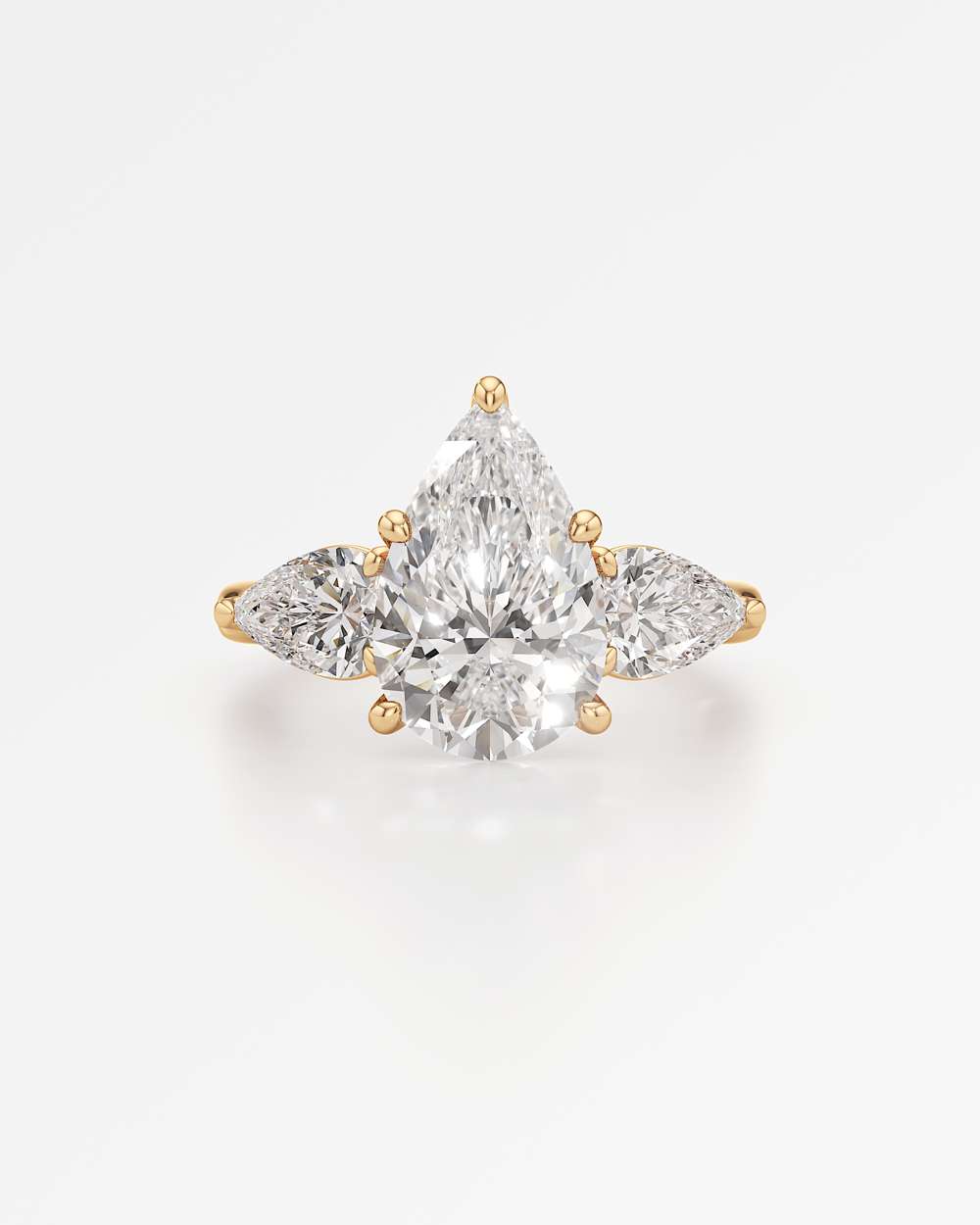 Trinette Solitaire Diamond Engagement Ring