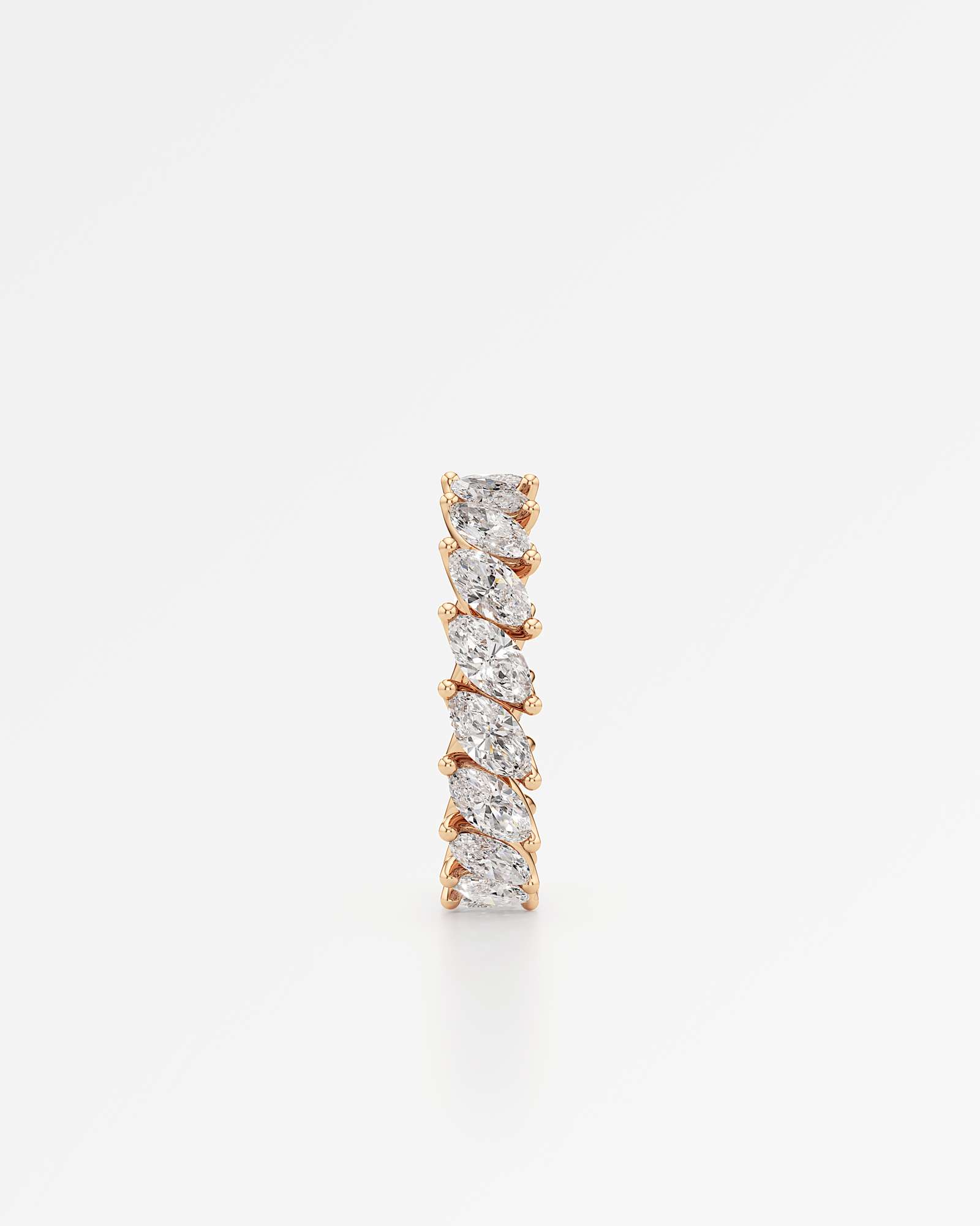 Verve Soleil Eternity Diamond Wedding Band, In 14K Rose Gold (2.70 ctw)