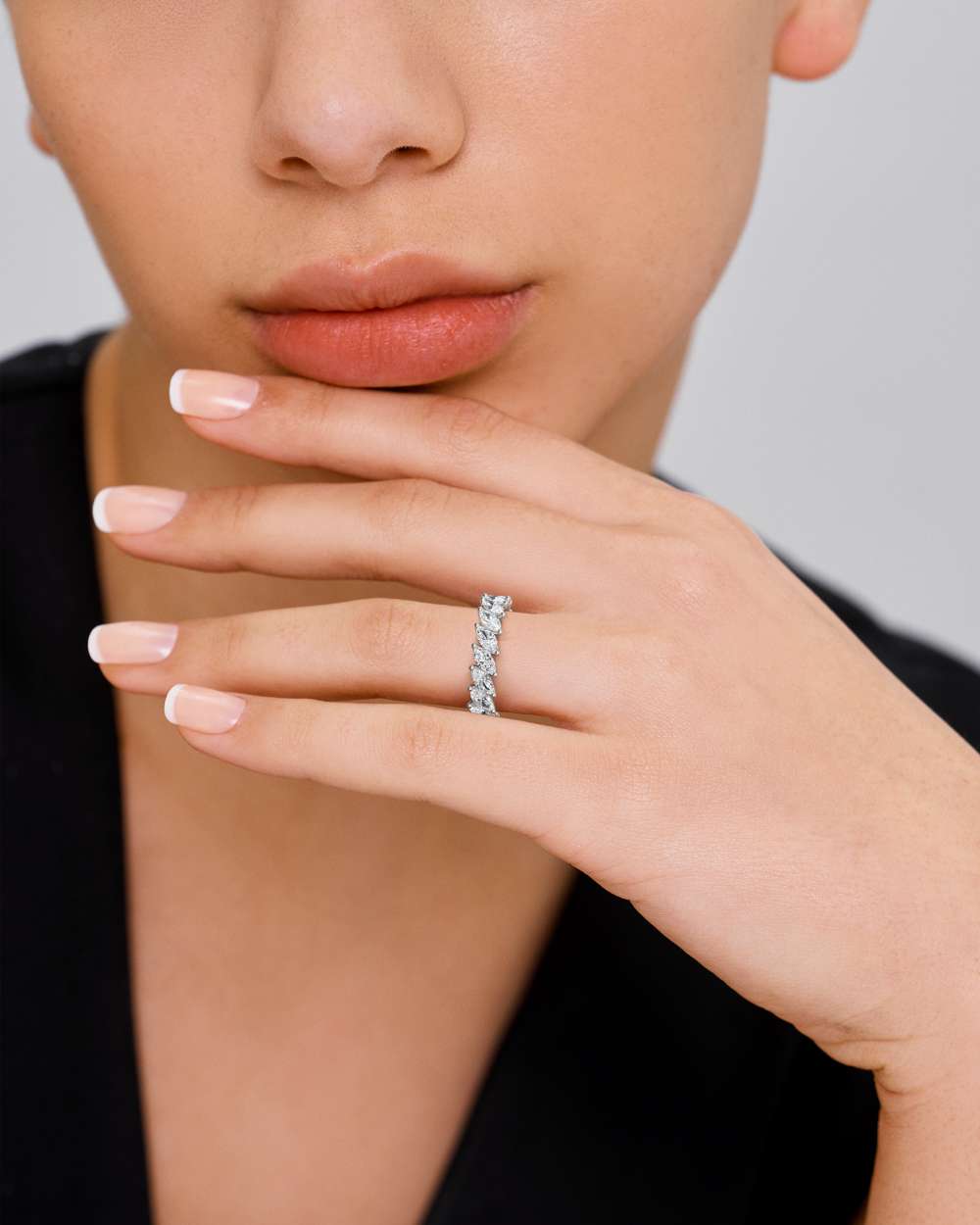 Soleil Eternity Diamond Wedding Band