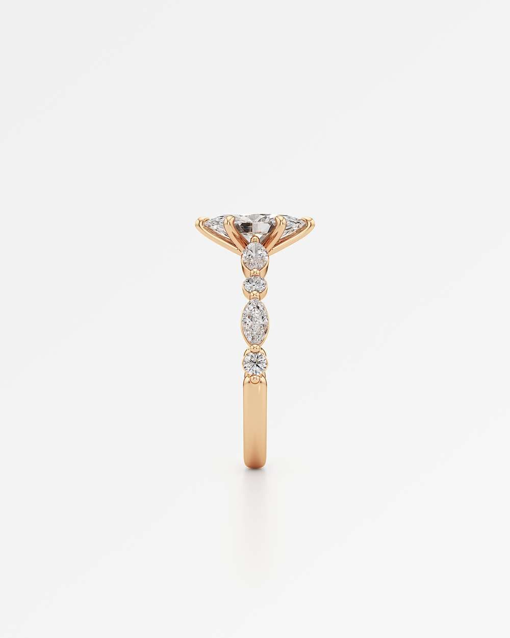 Zolaine Solitaire Diamond Engagement Ring
