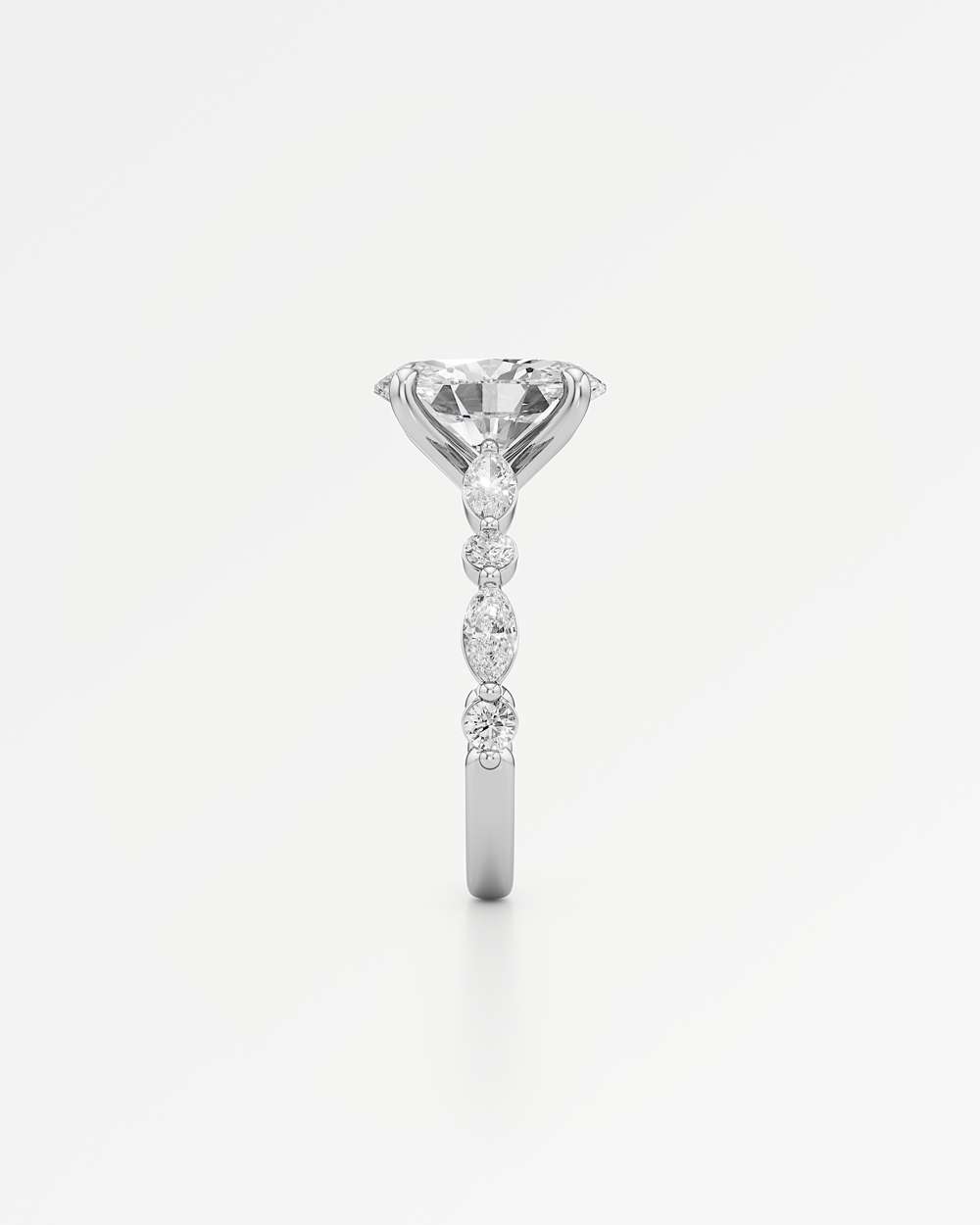 Zolaine Solitaire Diamond Engagement Ring
