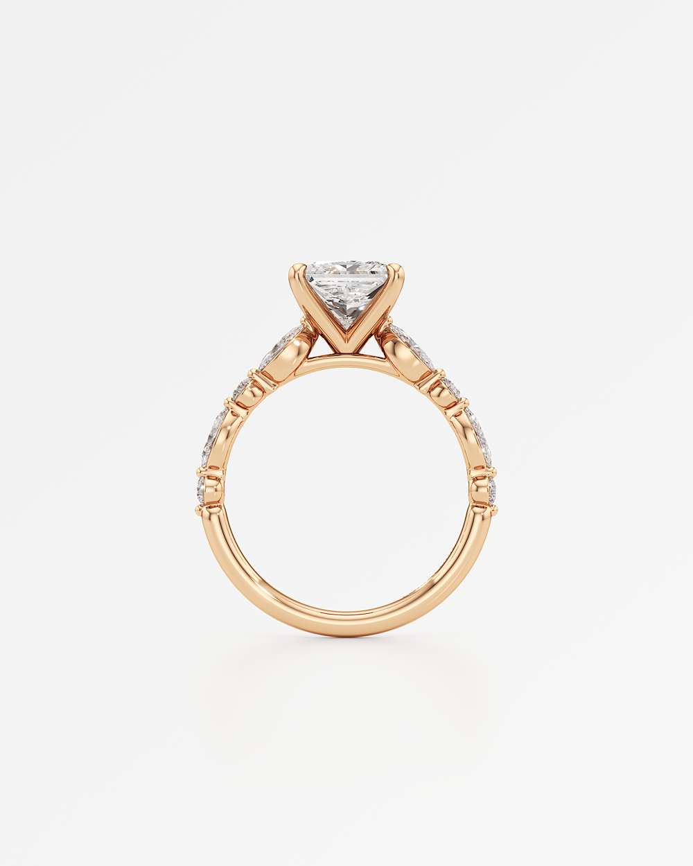 Zolaine Solitaire Diamond Engagement Ring
